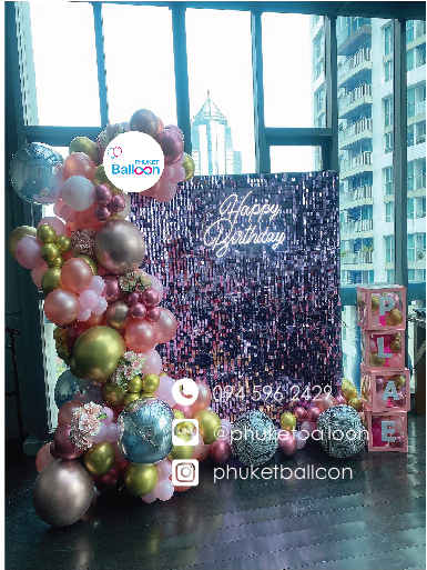 Balloon Backdrop Phuket Events