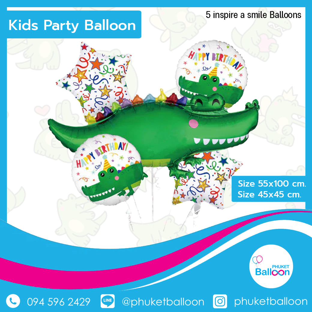 crocodile balloons phuket