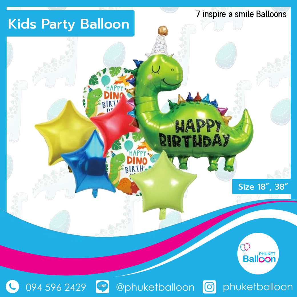 CARTOON dinosaur balloon phuket