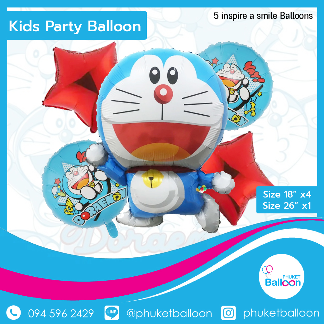 DORAEMON SET BALLOON PHUKET