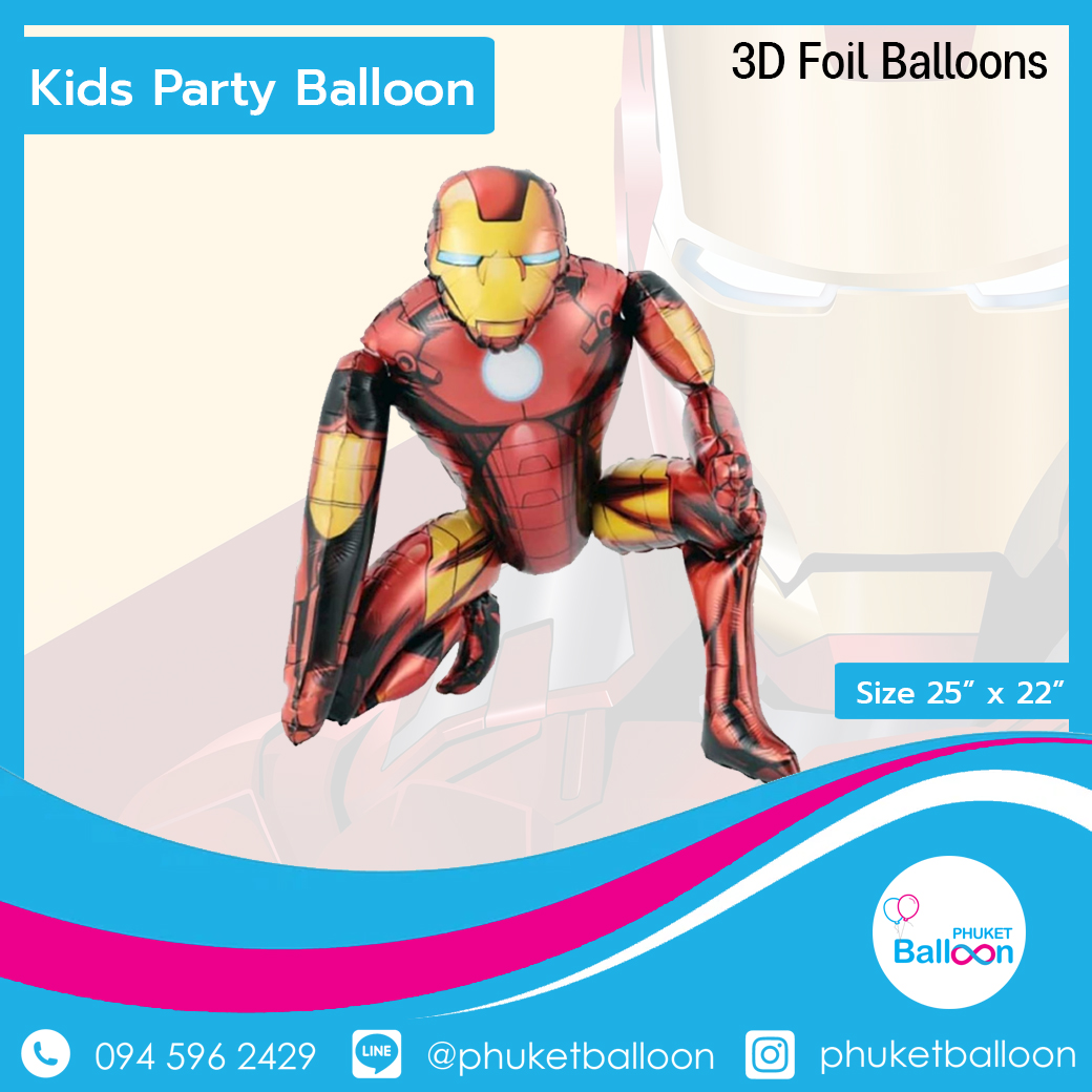 CARTOON BALLOONS IRON MANPHUKET
