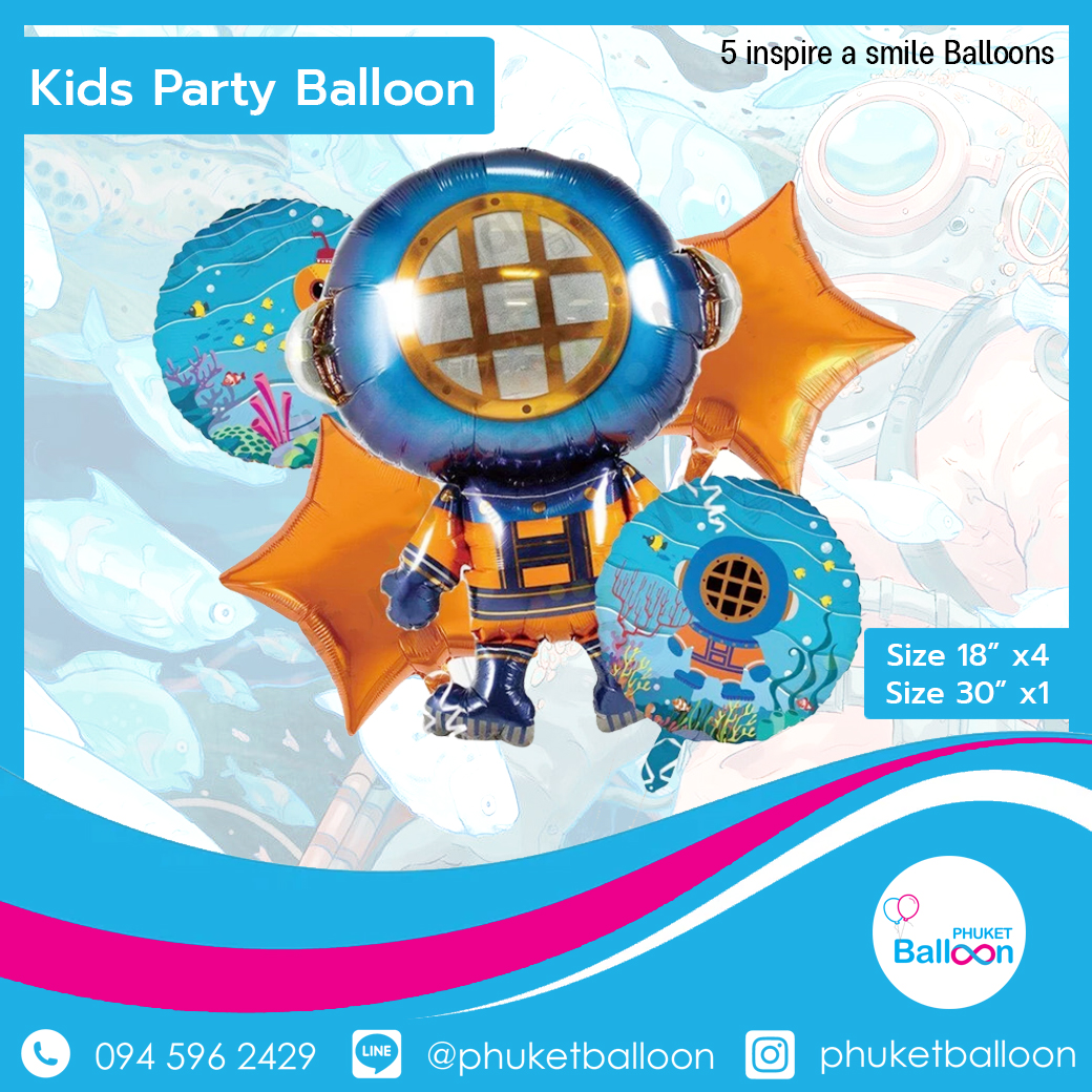 space balloon อวกาศ ลูกโป่ง ภูเก็ต