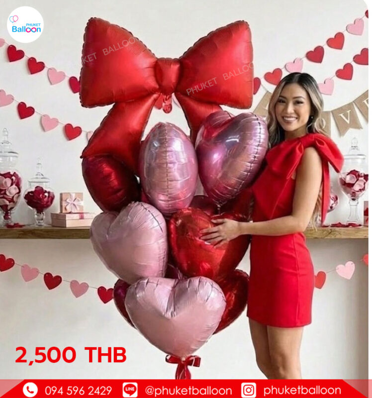 Valentine balloons phuket